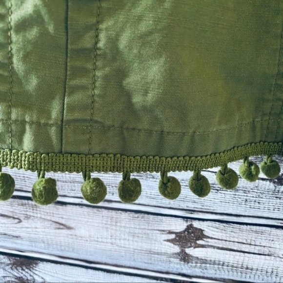 Talbots Pom Pom Trim Button-Down Jacket‎ Size XS - Picture 7 of 9